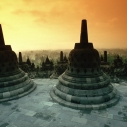 Sunrise Borobudur Indonesien